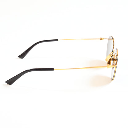 Bottega BV1268S 002 Unisex Authentic Sunglasses Gold/Brown, 51mm - New