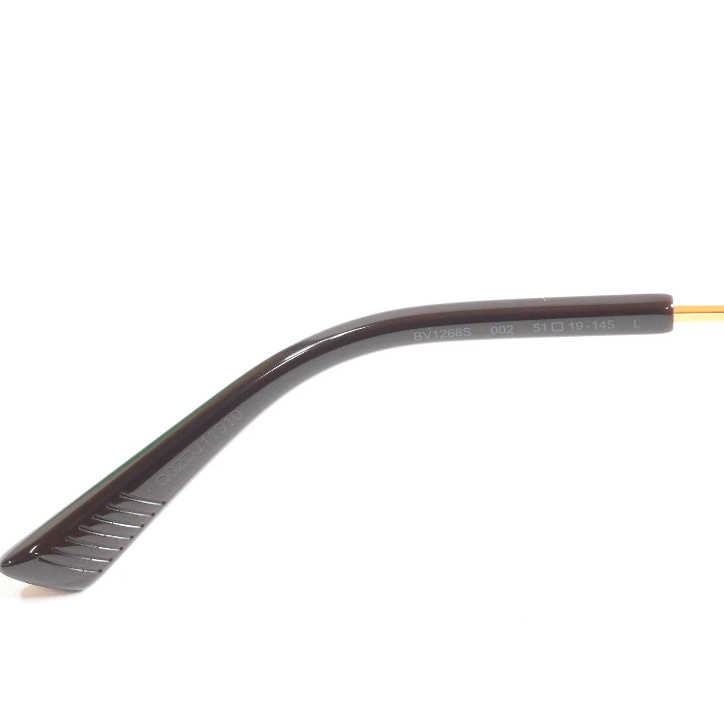 Bottega BV1268S 002 Unisex Authentic Sunglasses Gold/Brown, 51mm - New