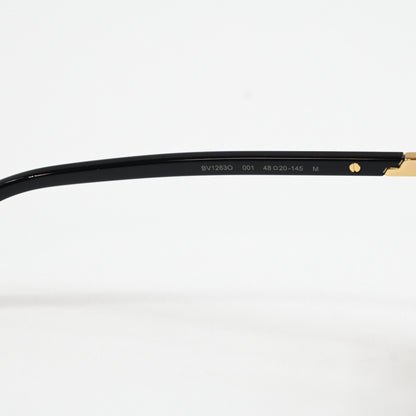 Bottega BV1263O 001 Men's Authentic Eyeglasses Black/Gold, 48mm - New
