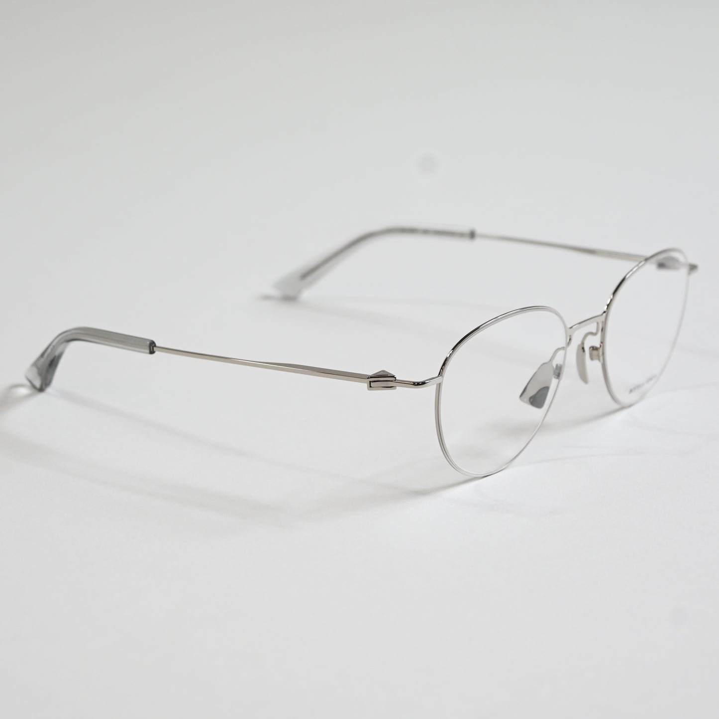 Bottega BV1269O 003 Mens Authentic Eyeglasses Silver, 50mm - New