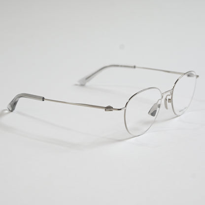 Bottega BV1269O 003 Mens Authentic Eyeglasses Silver, 50mm - New