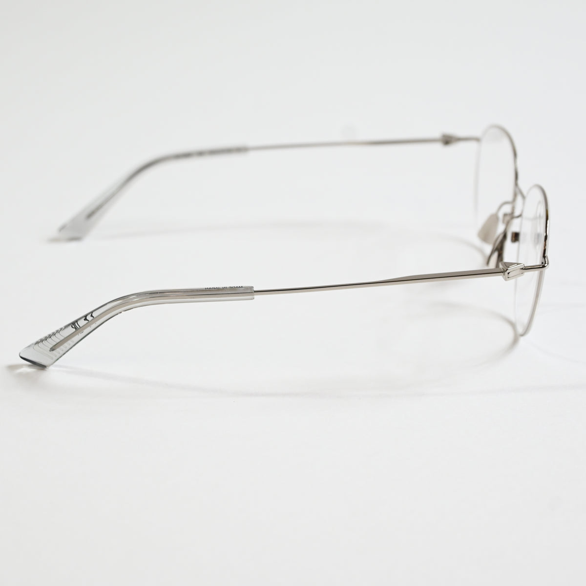 Bottega BV1269O 003 Mens Authentic Eyeglasses Silver, 50mm - New