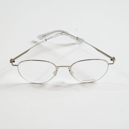 Bottega BV1269O 003 Mens Authentic Eyeglasses Silver, 50mm - New