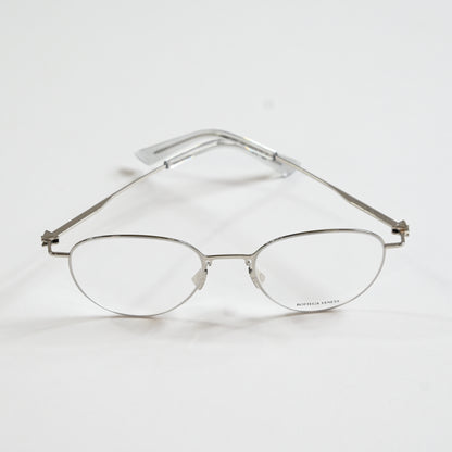 Bottega BV1269O 003 Mens Authentic Eyeglasses Silver, 50mm - New