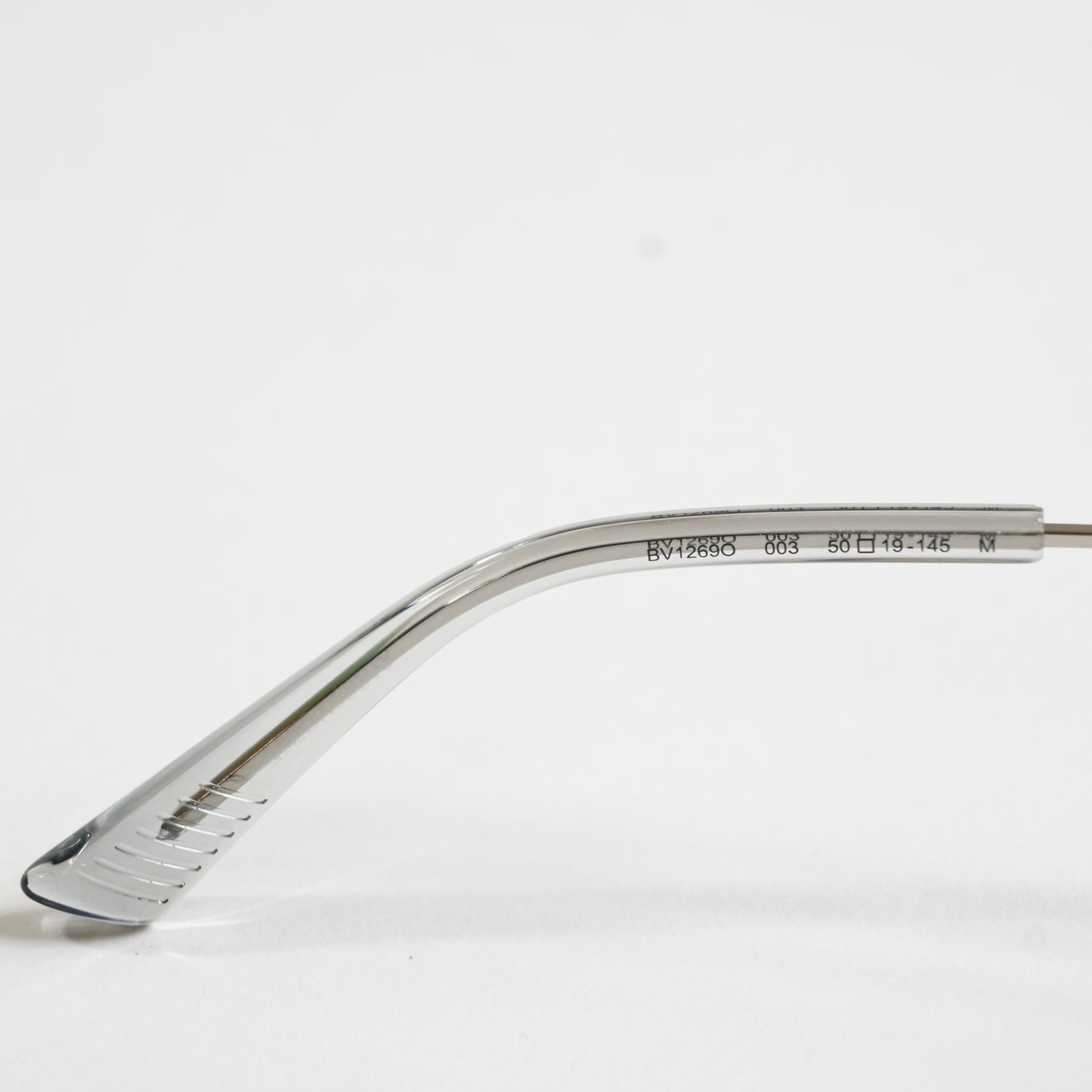 Bottega BV1269O 003 Mens Authentic Eyeglasses Silver, 50mm - New