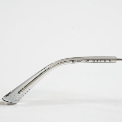 Bottega BV1269O 003 Mens Authentic Eyeglasses Silver, 50mm - New