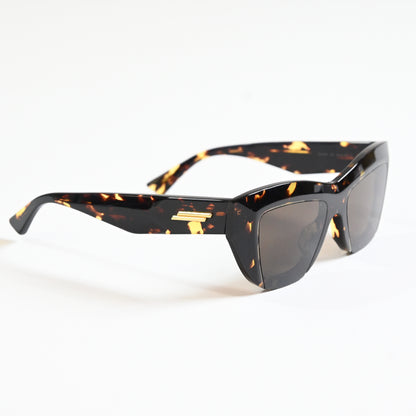 Bottega BV1218S 002 Womens Authentic Sunglasses Brown/Gold, 52mm - New