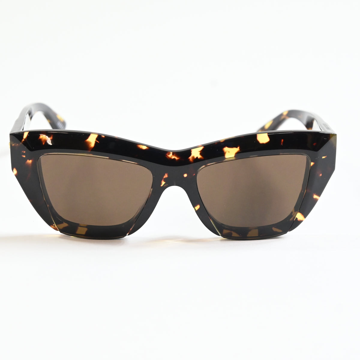 Bottega BV1218S 002 Womens Authentic Sunglasses Brown/Gold, 52mm - New