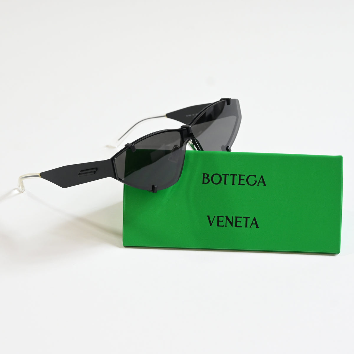 Bottega BV1165S 002 Womens Authentic Sunglasses Black, 99mm - New