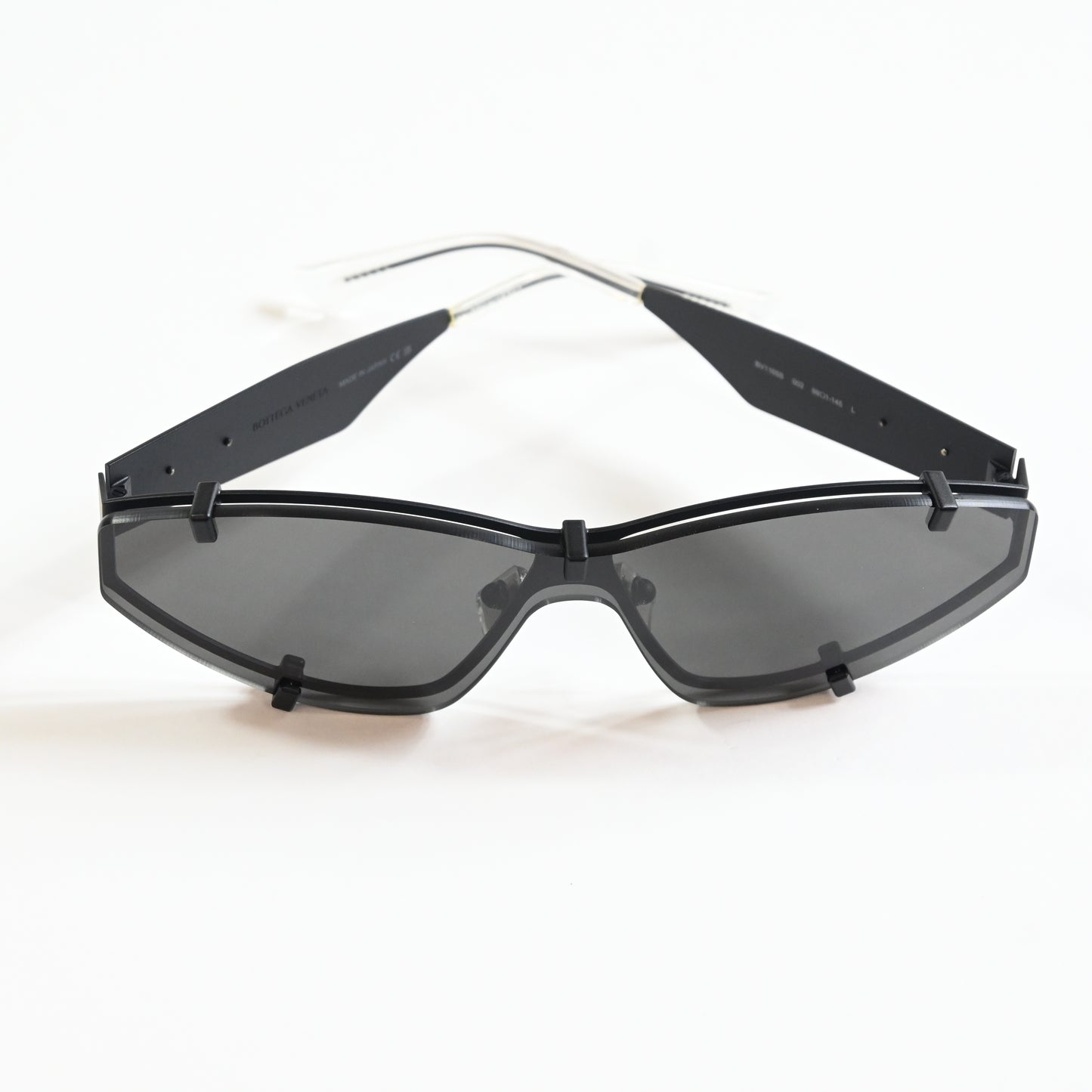 Bottega BV1165S 002 Womens Authentic Sunglasses Black, 99mm - New