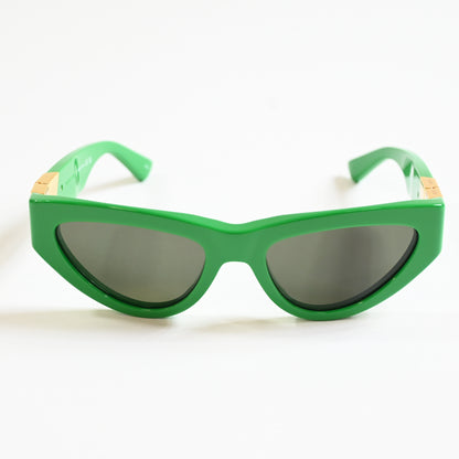 Bottega BV1176S 003 Womens Authentic Sunglasses Lime/Gold, 55mm - New