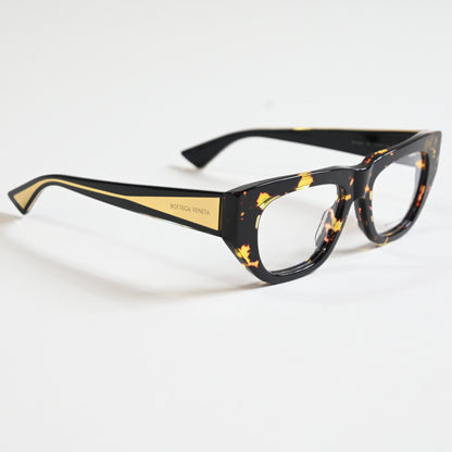 Bottega BV1279O 002 Womens Authentic Eyeglasses Havana/Gold, 51mm - New