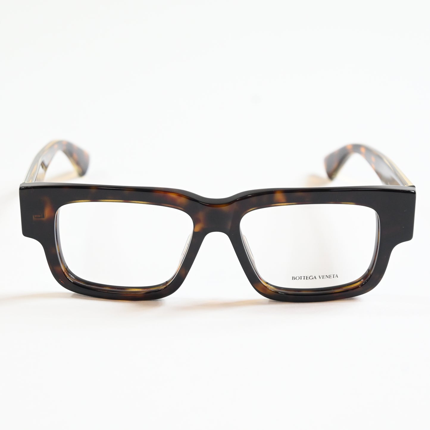 Bottega BV1280O 002 Womens Authentic Eyeglasses Havana/Gold, 51mm - New