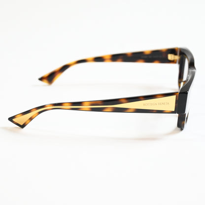 Bottega BV1280O 002 Womens Authentic Eyeglasses Havana/Gold, 51mm - New
