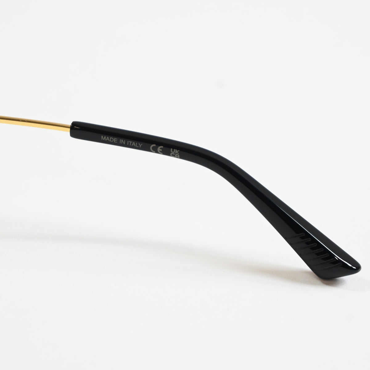 Bottega BV1301O 001 Unisex Authentic Eyeglasses Gold, 50mm Optical Frames - New