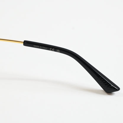 Bottega BV1301O 001 Unisex Authentic Eyeglasses Gold, 50mm Optical Frames - New