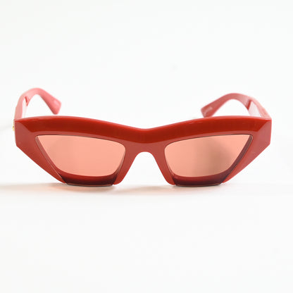 Bottega BV1219S 004 Womens Authentic Sunglasses Orange/Gold, 53mm - New