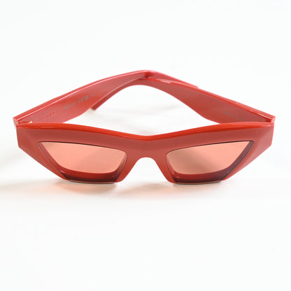 Bottega BV1219S 004 Womens Authentic Sunglasses Orange/Gold, 53mm - New