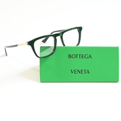 Bottega BV1264O 004 Mens Authentic Eyeglasses Green/Gold, 51mm - New