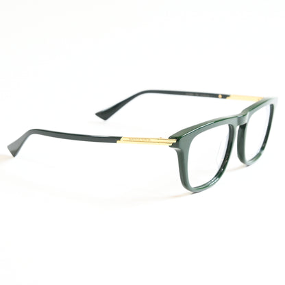 Bottega BV1264O 004 Mens Authentic Eyeglasses Green/Gold, 51mm - New