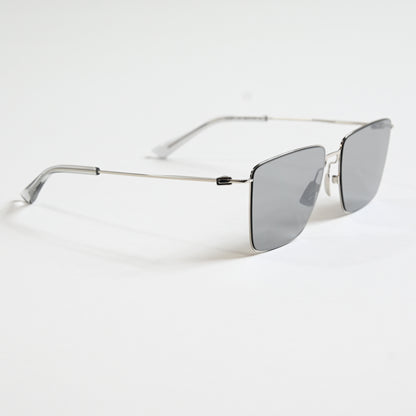 Bottega BV1267S 003 Mens Authentic Sunglasses Silver, 58mm - New
