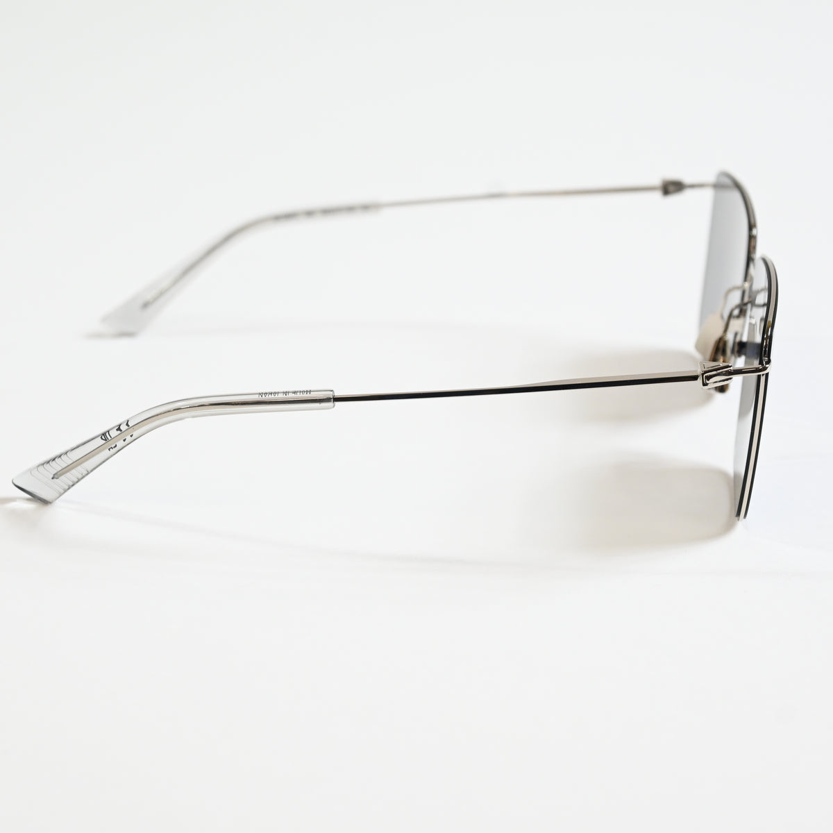 Bottega BV1267S 003 Mens Authentic Sunglasses Silver, 58mm - New
