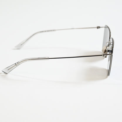 Bottega BV1267S 003 Mens Authentic Sunglasses Silver, 58mm - New