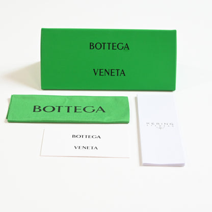 Bottega BV1267S 003 Mens Authentic Sunglasses Silver, 58mm - New