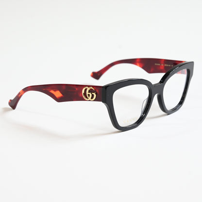 Gucci GG1424O 007 Womens Authentic Eyeglasses Havana Black/Havana, 54mm - New