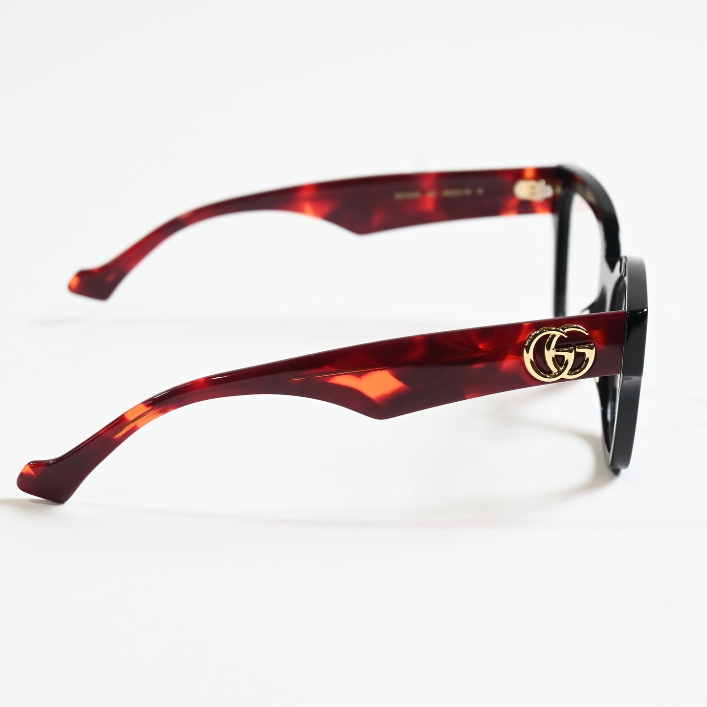 Gucci GG1424O 007 Womens Authentic Eyeglasses Havana Black/Havana, 54mm - New