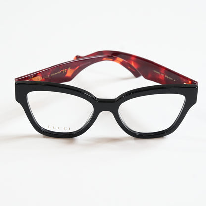 Gucci GG1424O 007 Womens Authentic Eyeglasses Havana Black/Havana, 54mm - New