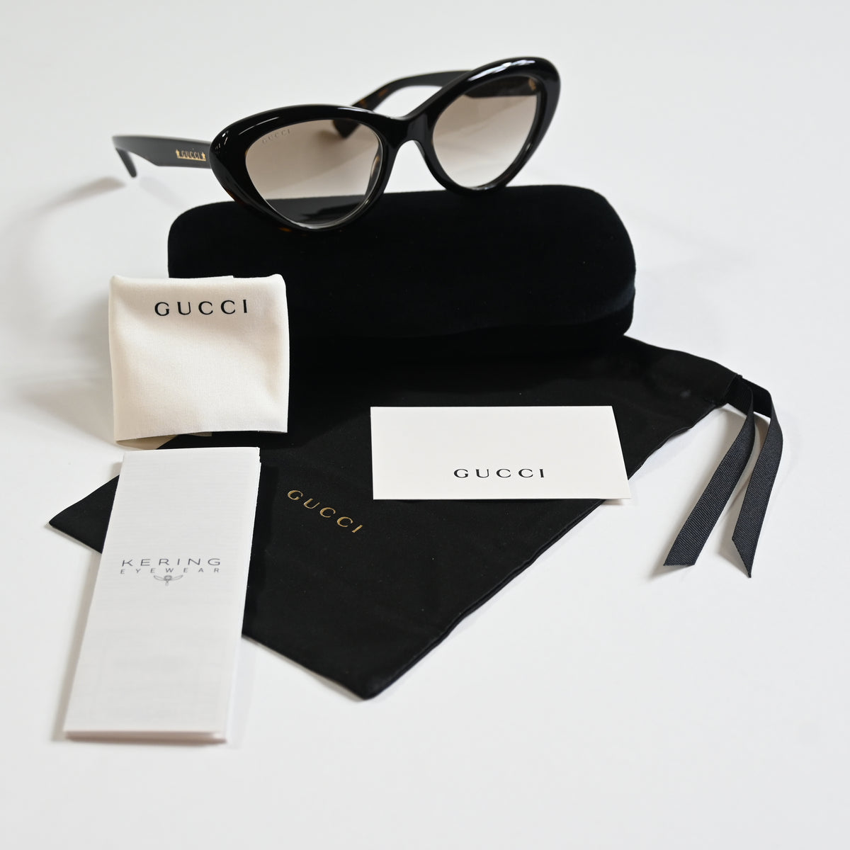 Gucci GG1170S 002 Womens Authentic Sunglasses Havana/Brown, 54mm - New