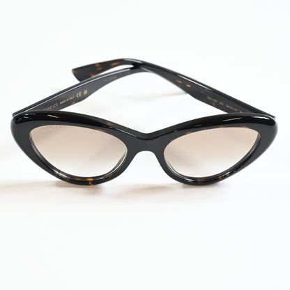 Gucci GG1170S 002 Womens Authentic Sunglasses Havana/Brown, 54mm - New