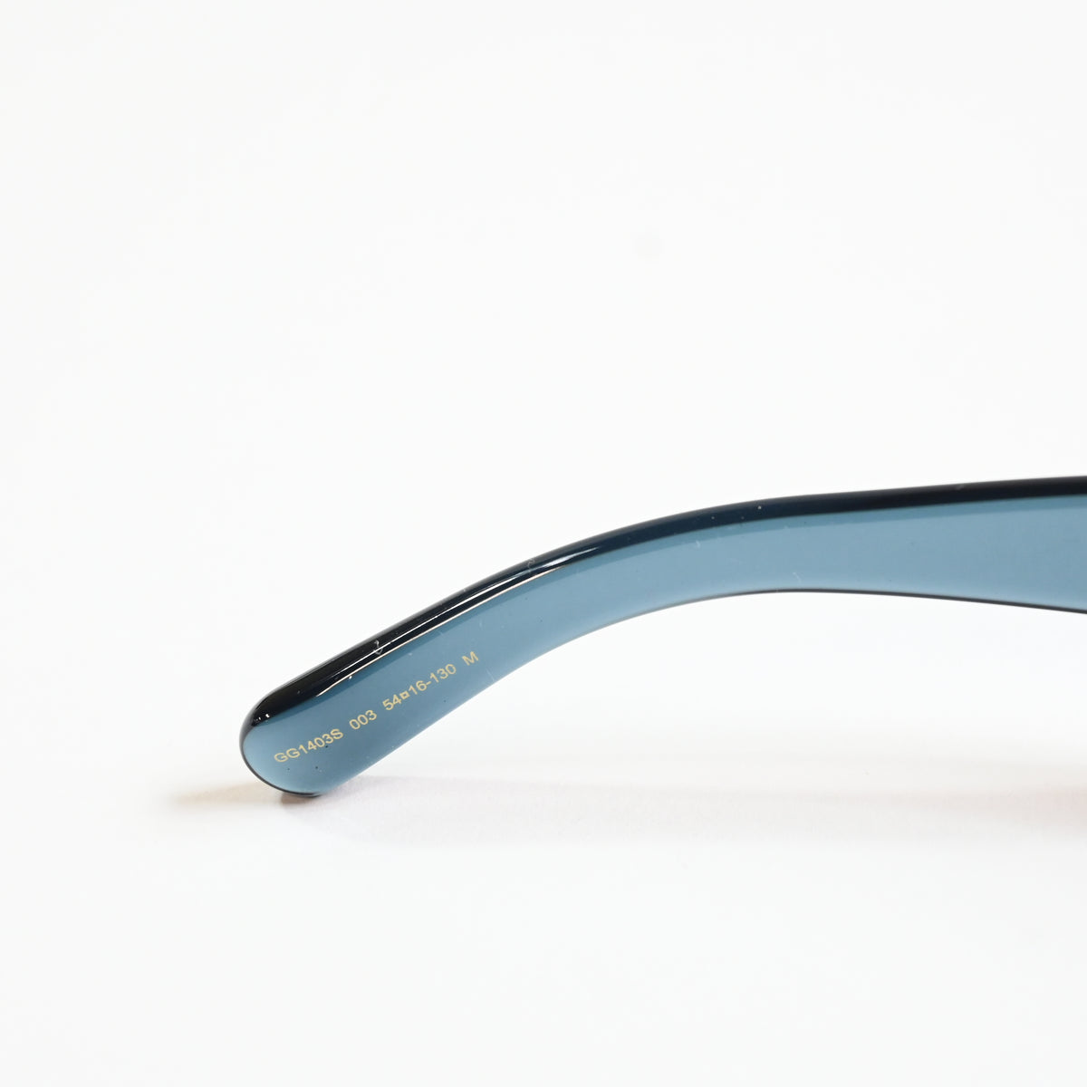 Gucci GG1403S 003 Womens Authentic Sunglasses Dark Blue/Bronze, 54mm - New