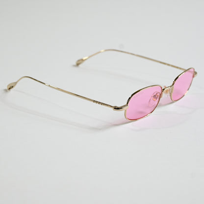 Gucci GG1648S 005 Mens Authentic Sunglasses Gold/Pink, 45mm - New