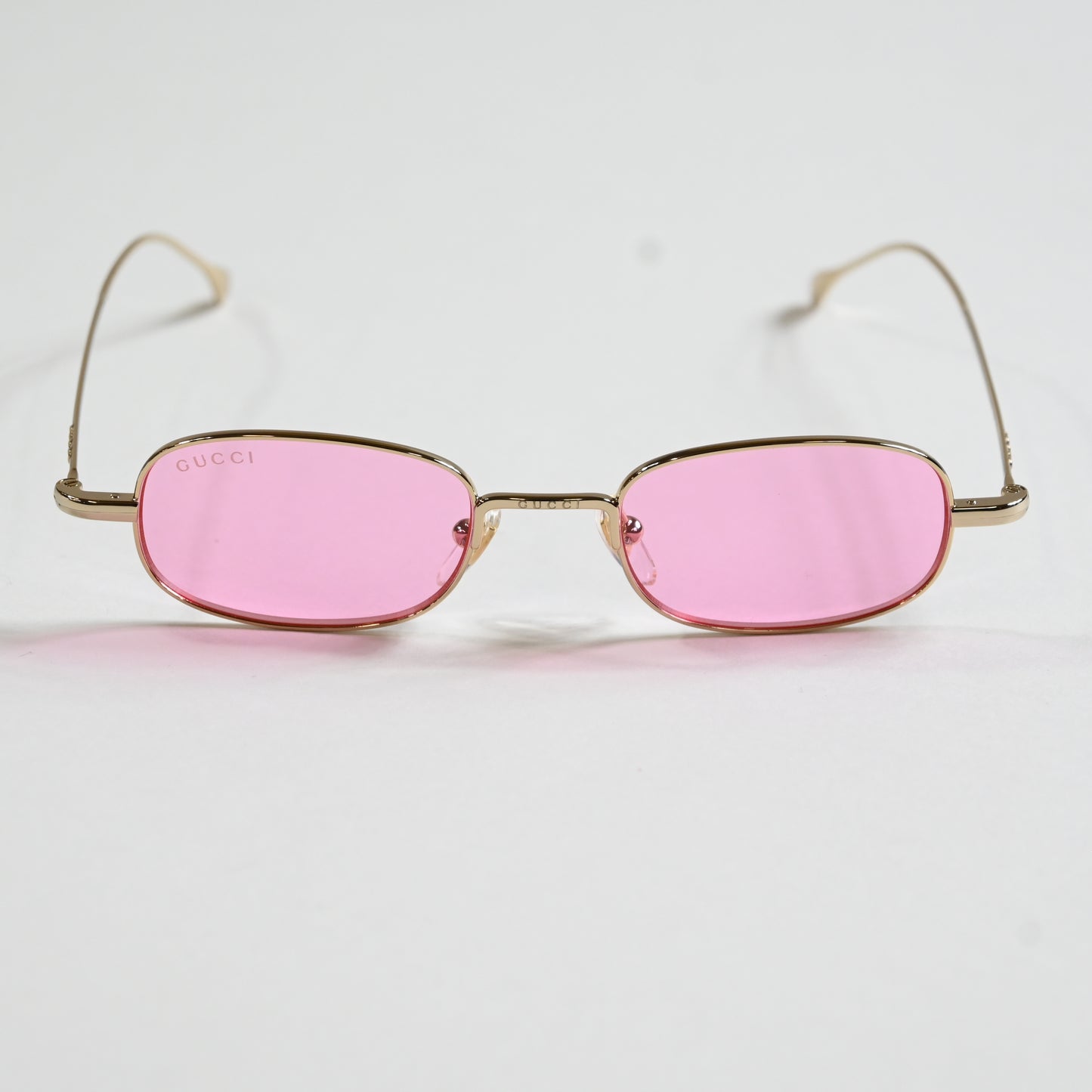 Gucci GG1648S 005 Mens Authentic Sunglasses Gold/Pink, 45mm - New