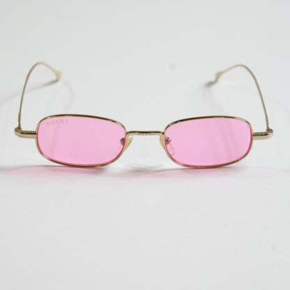 Gucci GG1648S 005 Mens Authentic Sunglasses Gold/Pink, 45mm - New