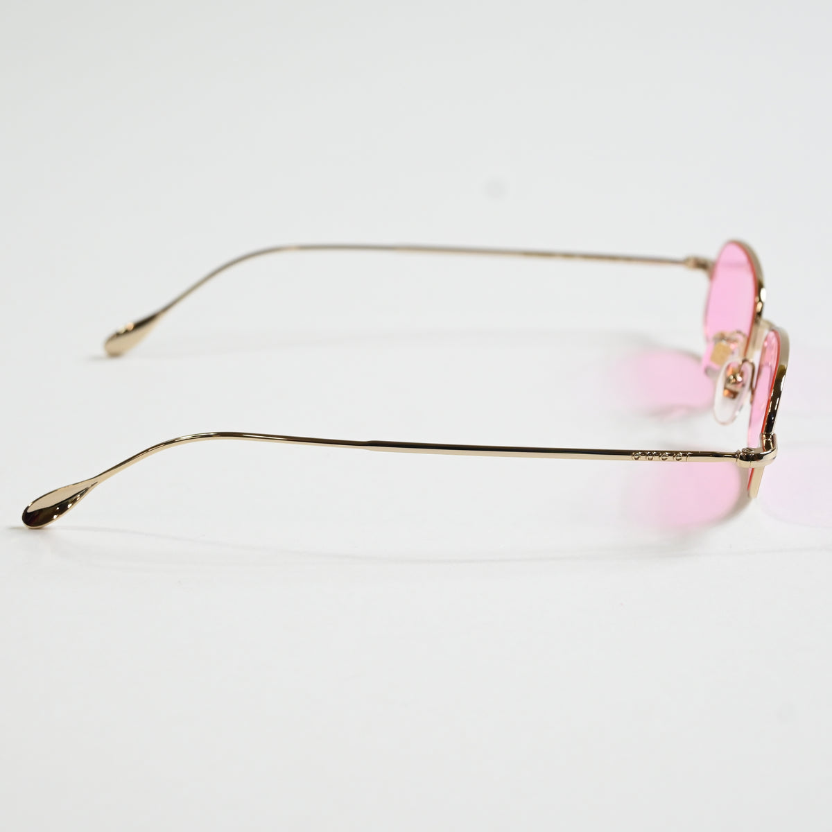Gucci GG1648S 005 Mens Authentic Sunglasses Gold/Pink, 45mm - New