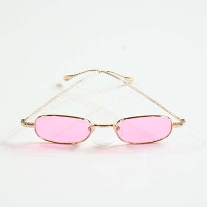 Gucci GG1648S 005 Mens Authentic Sunglasses Gold/Pink, 45mm - New