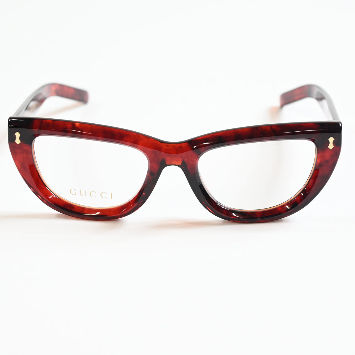 Gucci GG1521O 003 Womens Authentic Eyeglasses Havana, 51mm - New