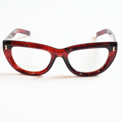 Gucci GG1521O 003 Womens Authentic Eyeglasses Havana, 51mm - New