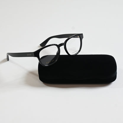 Gucci GG1343O 001 Unisex Authentic Eyeglasses Black, 49mm - New