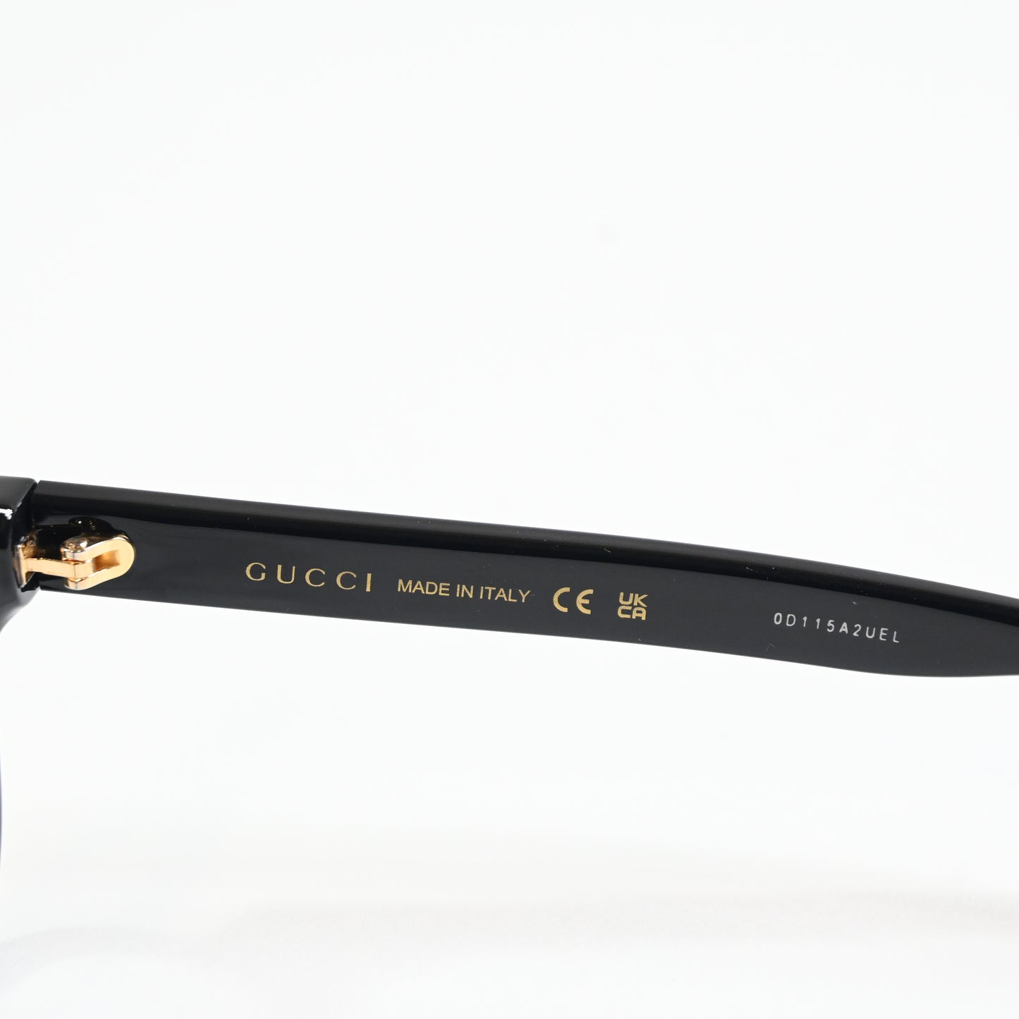 Gucci GG1343O 001 Unisex Authentic Eyeglasses Black, 49mm - New