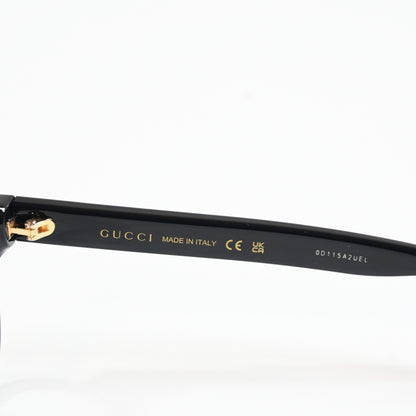 Gucci GG1343O 001 Unisex Authentic Eyeglasses Black, 49mm - New