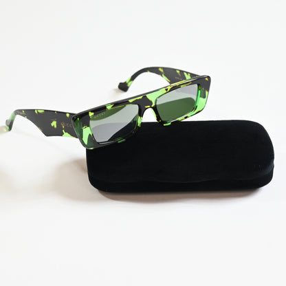 Gucci GG1331S 008 Mens Authentic Sunglasses Tortoise/Green, 54mm - New