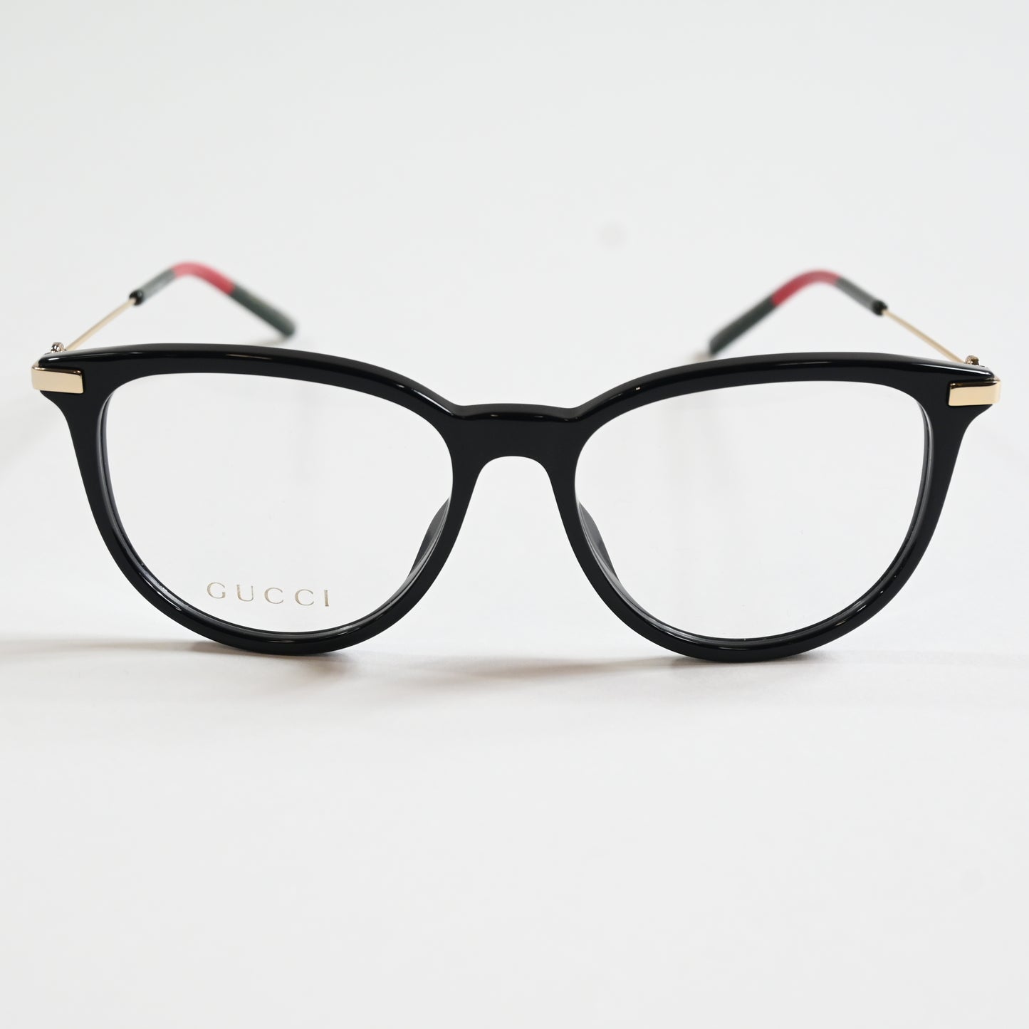 Gucci GG1200O 004 Womens Authentic Eyeglasses Black/Gold, 53mm - New