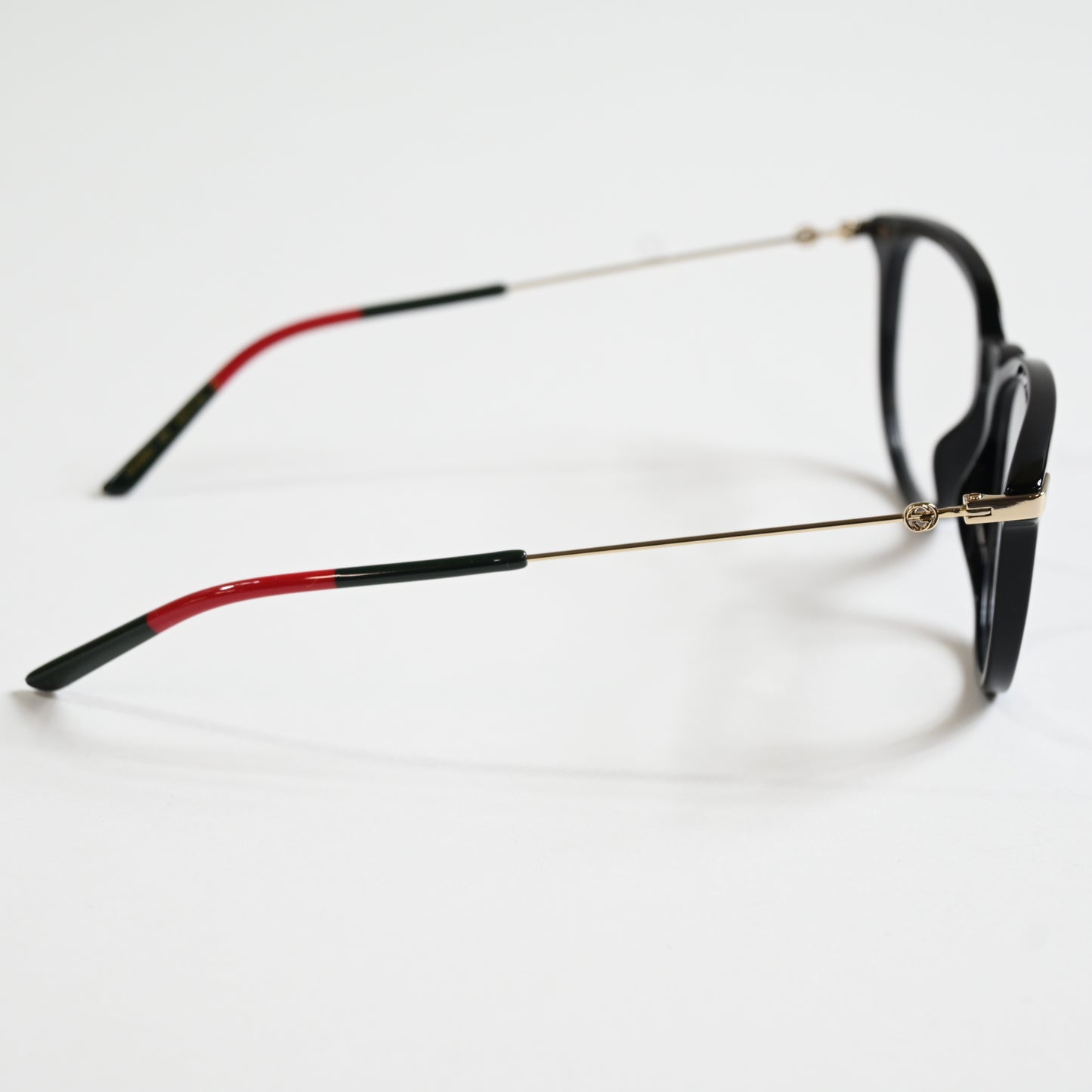 Gucci GG1200O 004 Womens Authentic Eyeglasses Black/Gold, 53mm - New