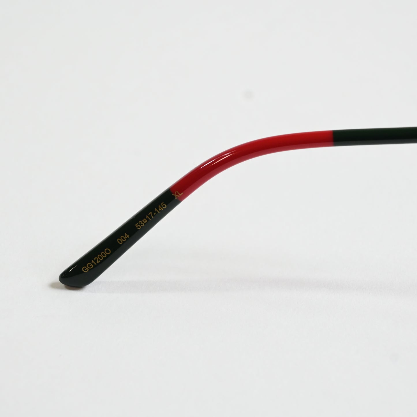 Gucci GG1200O 004 Womens Authentic Eyeglasses Black/Gold, 53mm - New