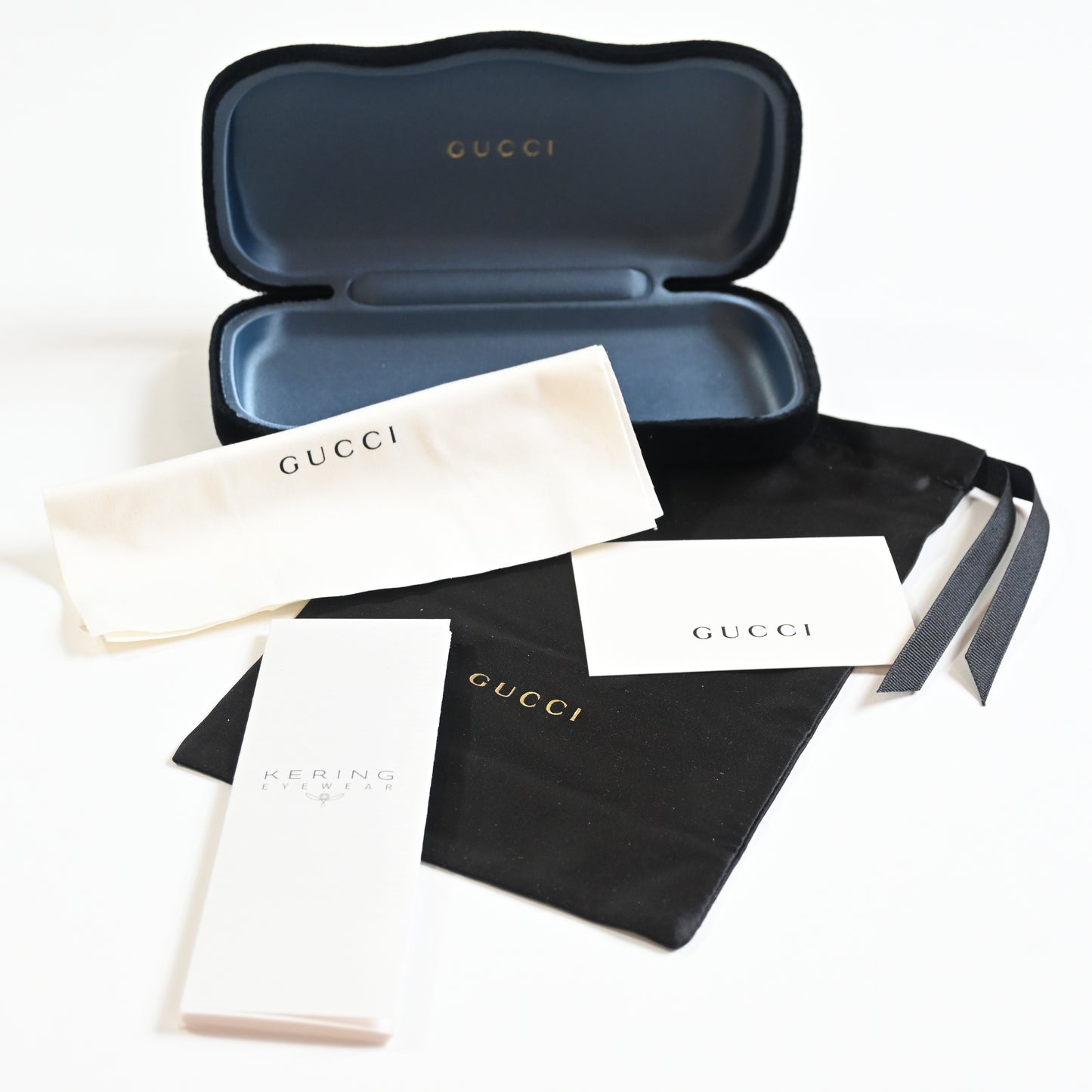 Gucci GG1200O 004 Womens Authentic Eyeglasses Black/Gold, 53mm - New
