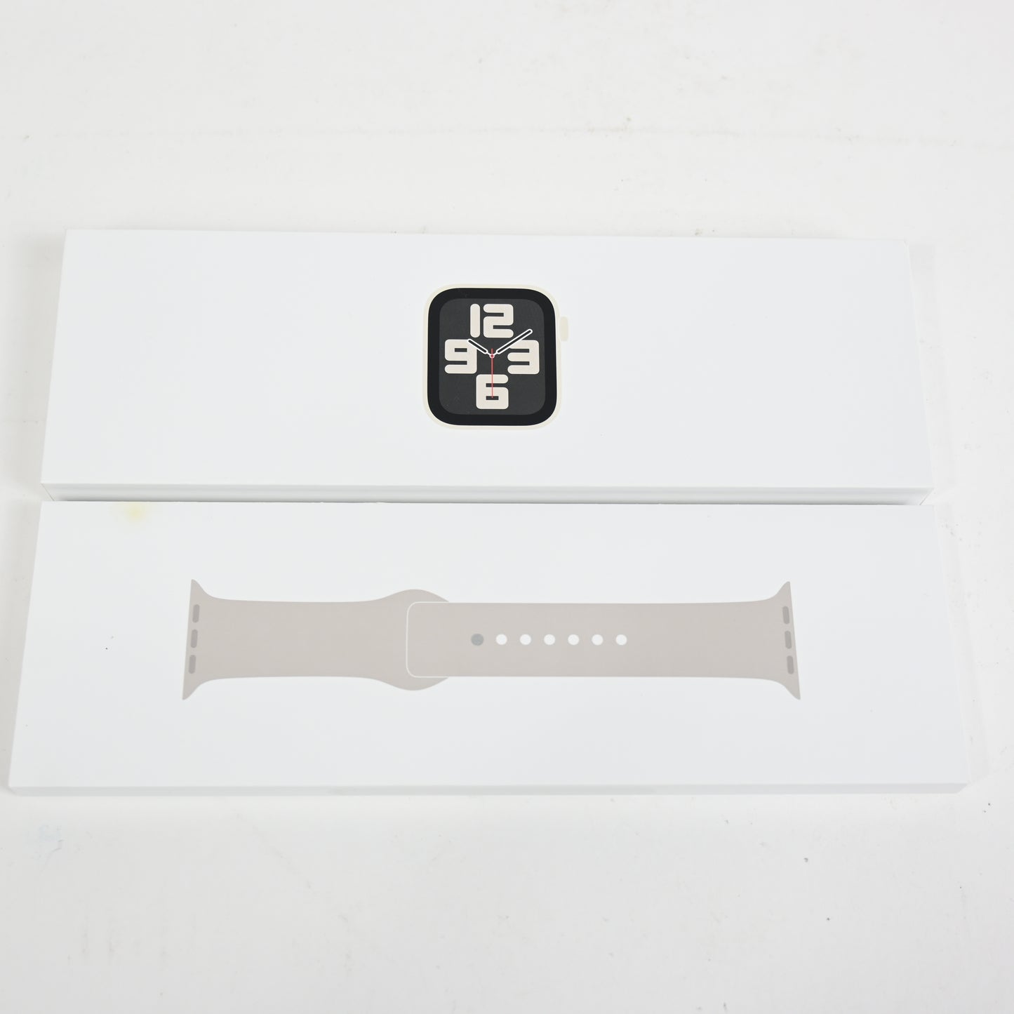 Apple Watch SE 2nd Gen [GPS 40mm] S/M Sport Band MR9U3LL/A - Starlight - Grade B